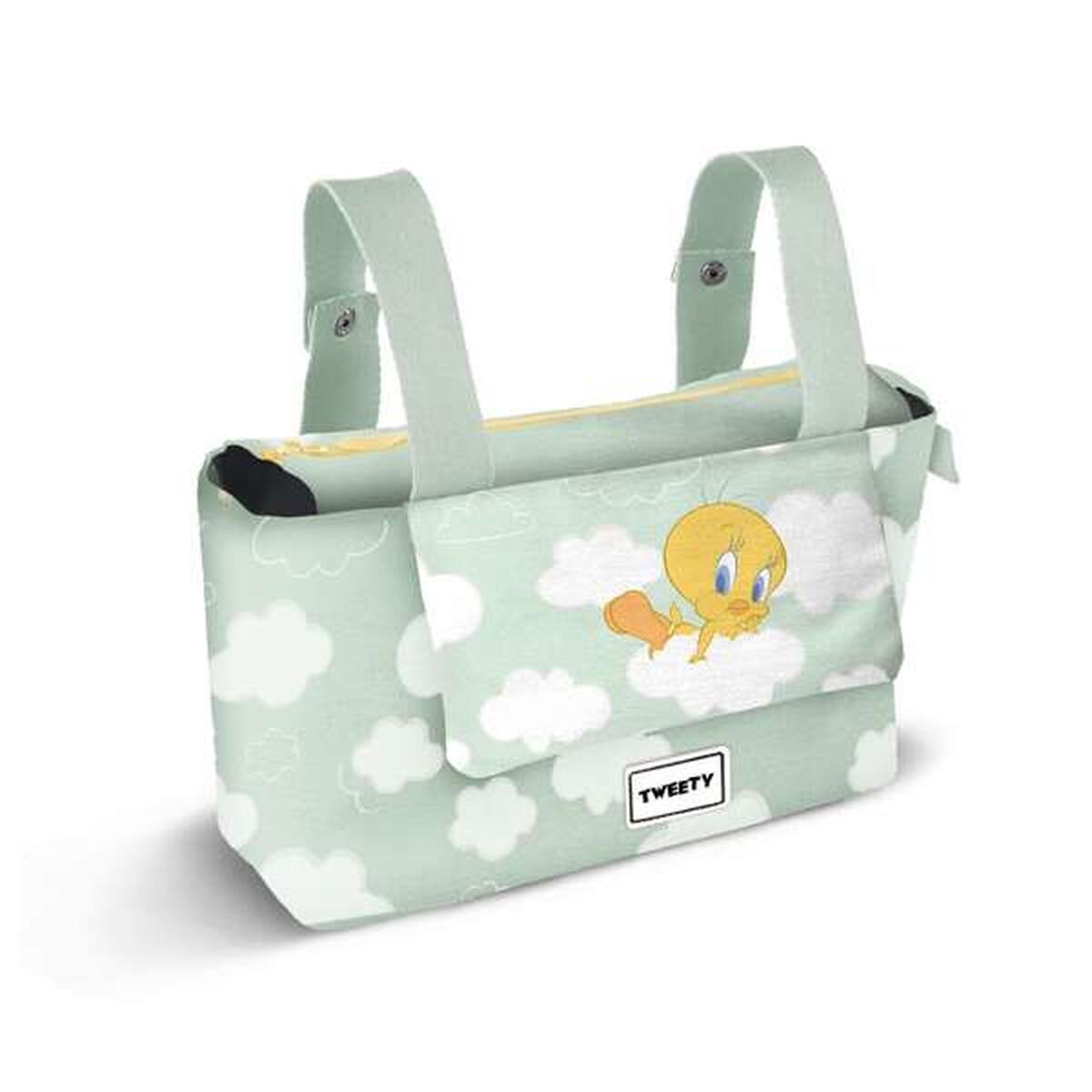 KALINDRA | BB. Diaper Changing Bag Looney Tunes Tweety  Green Children's