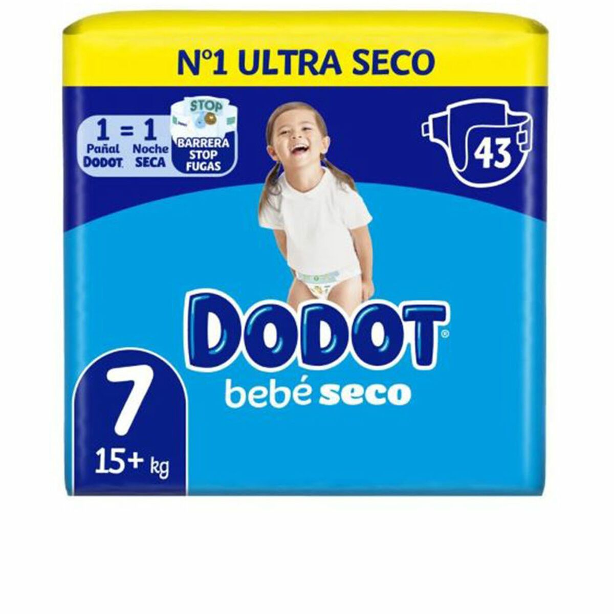 KALINDRA | BB. Disposable nappies Dodot Etapas 7 (43 Units)