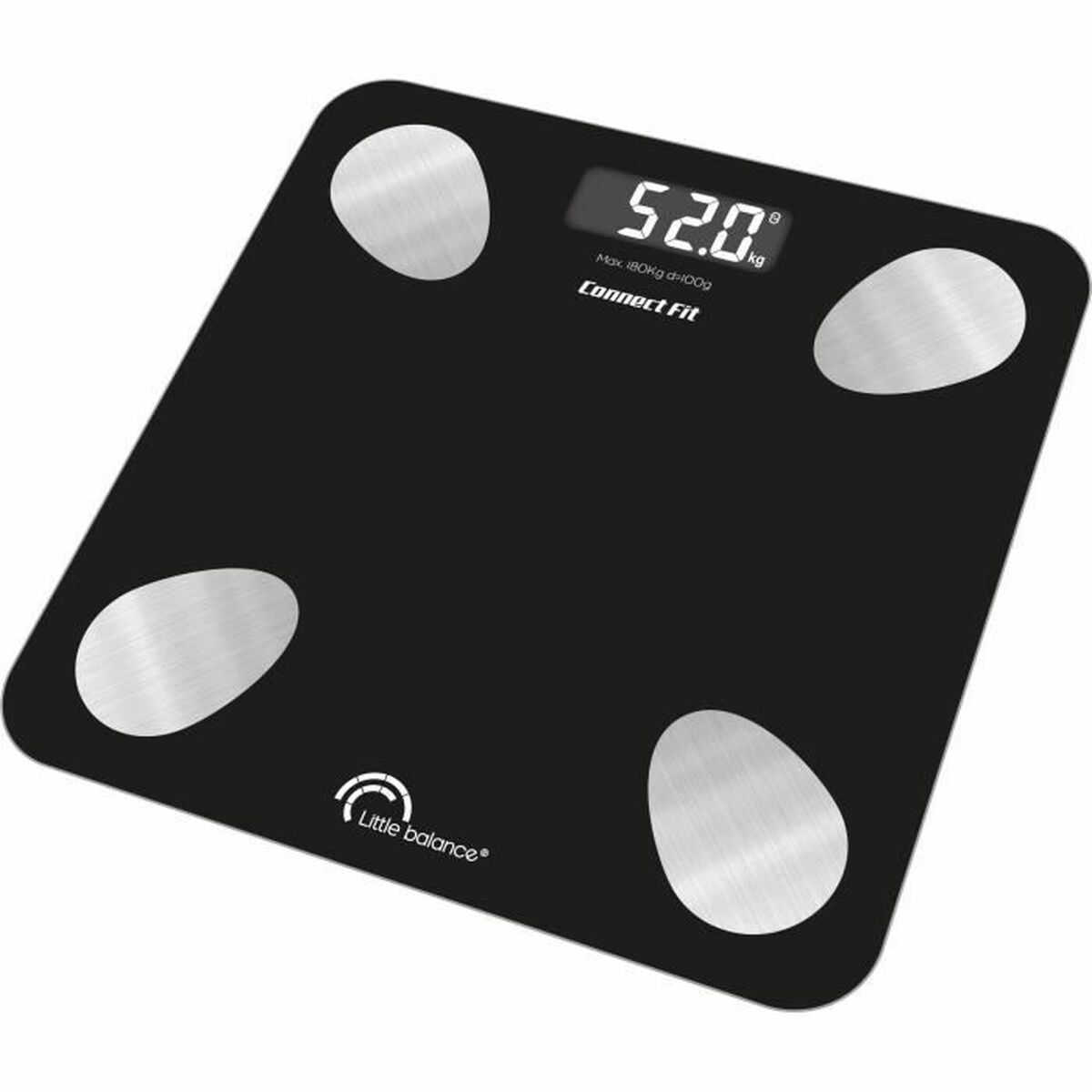 KALINDRA | BB. Digital Bathroom Scales Little Balance 8685 Black 180 kg