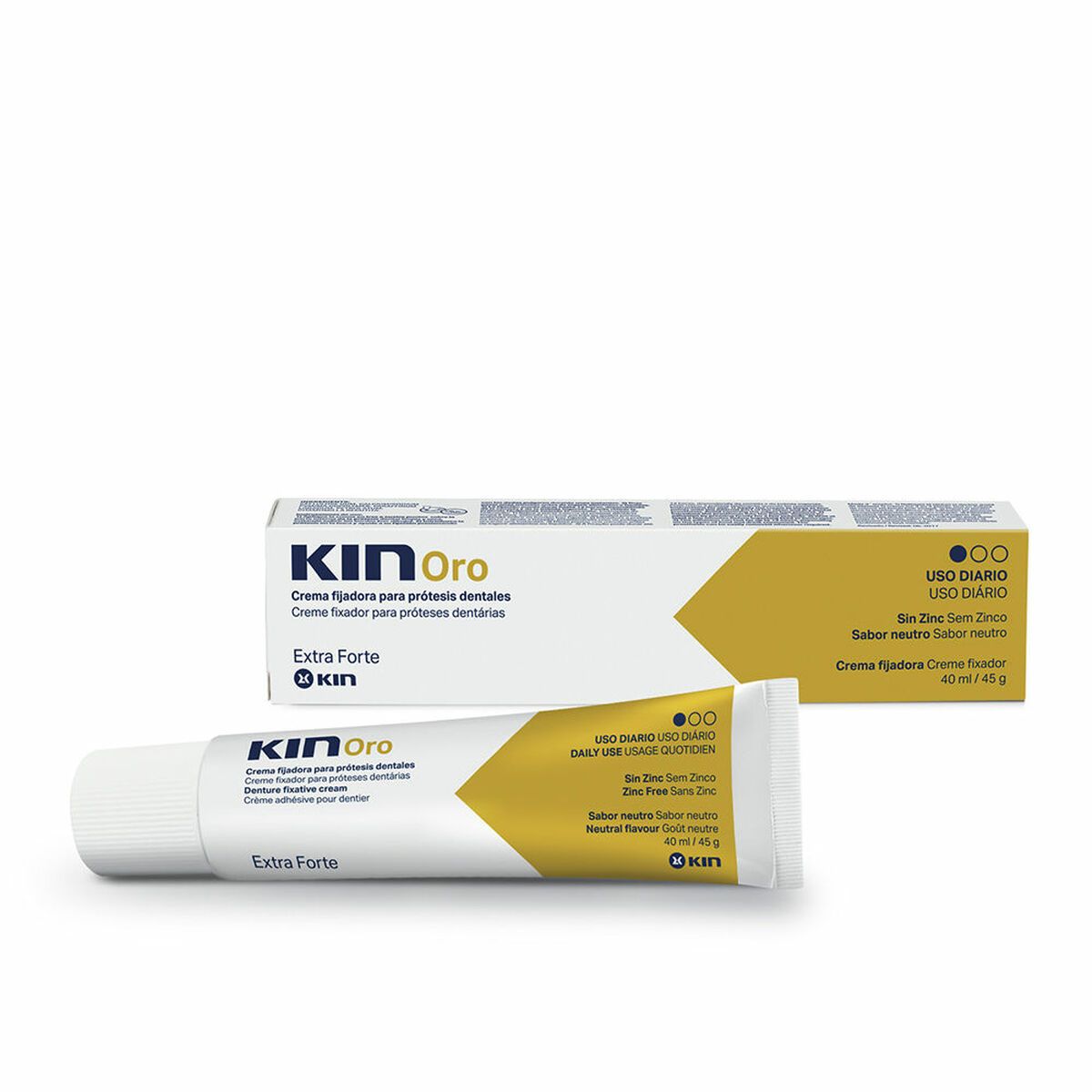 KALINDRA | BB. Denture Plate Fixing Cream Kin Kin Oro 40 ml Extra strong