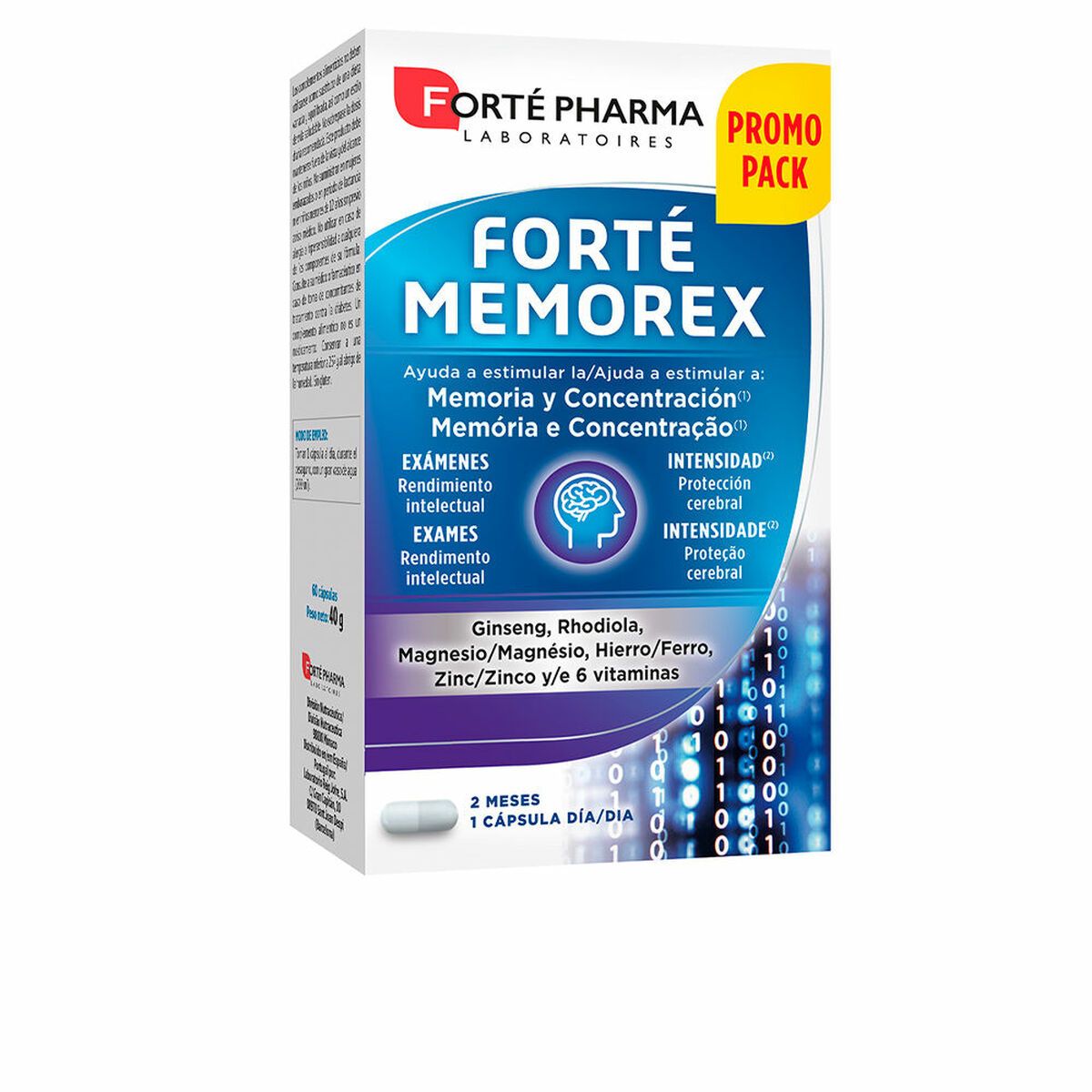 KALINDRA | BB. Brain supplement Forté Pharma Forté Memorex 56 Units