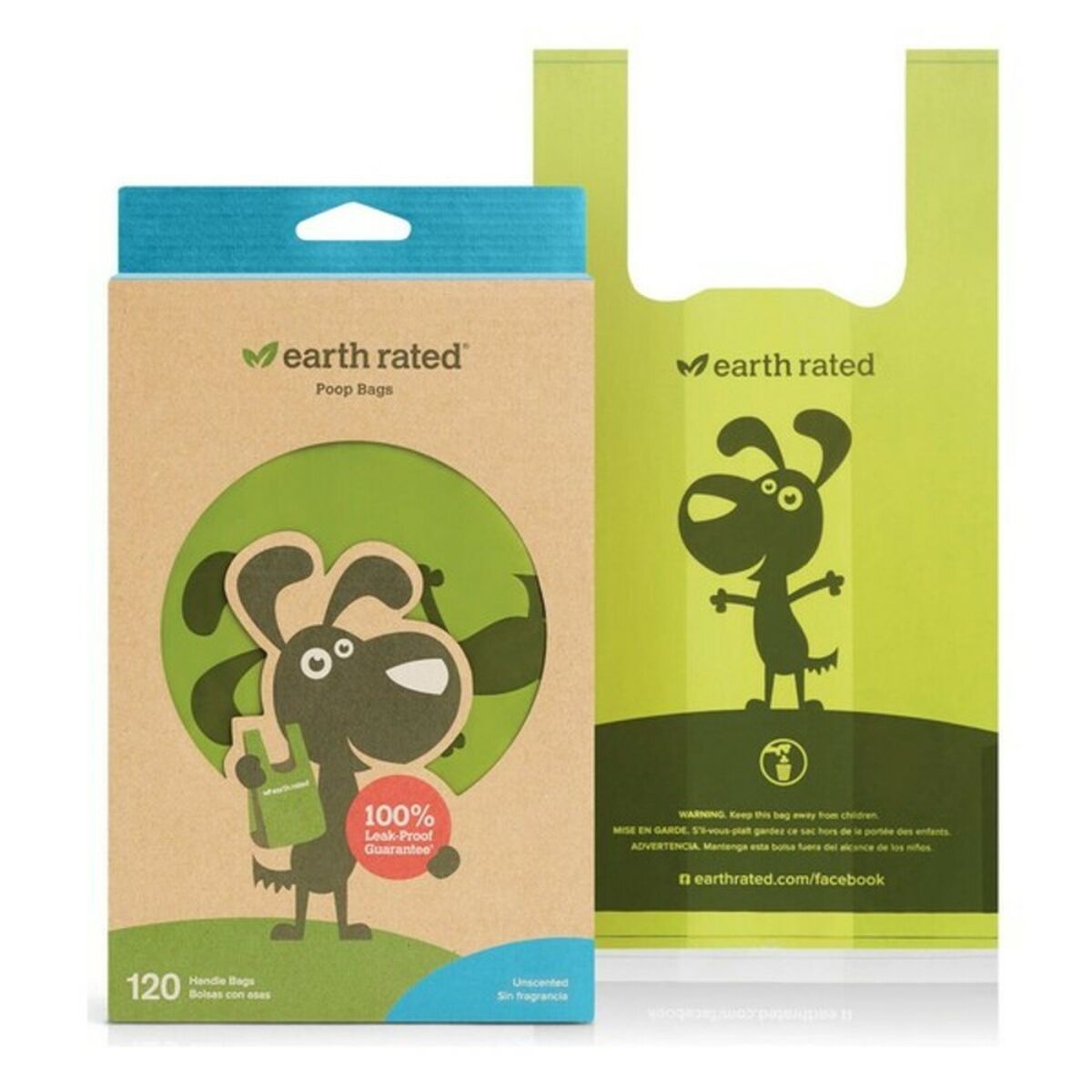 KALINDRA | BB. Bags Earth Rated 870856100076 Perfume free Pets (120 uds)
