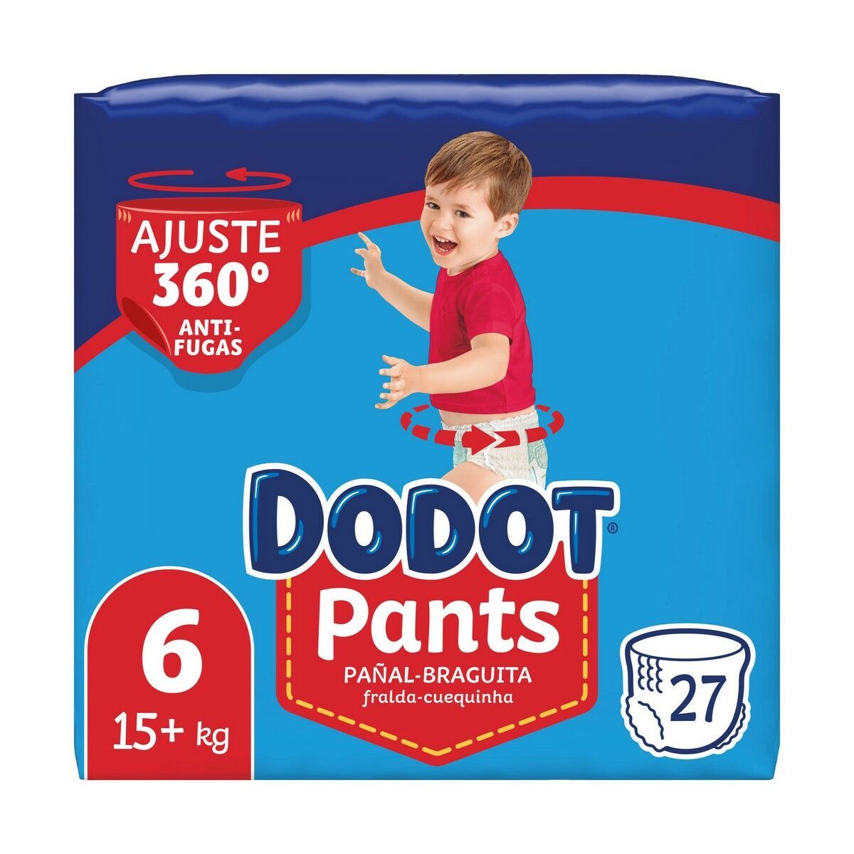 KALINDRA | BB. Disposable nappies Dodot Dodot Pants 15+ kg Size 6 27 Units