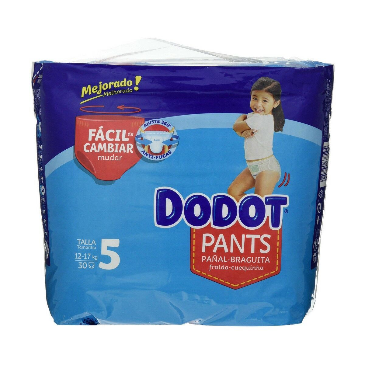 KALINDRA | BB. Disposable nappies Dodot Dodot Pants Size 5 12-17 kg 30 Units