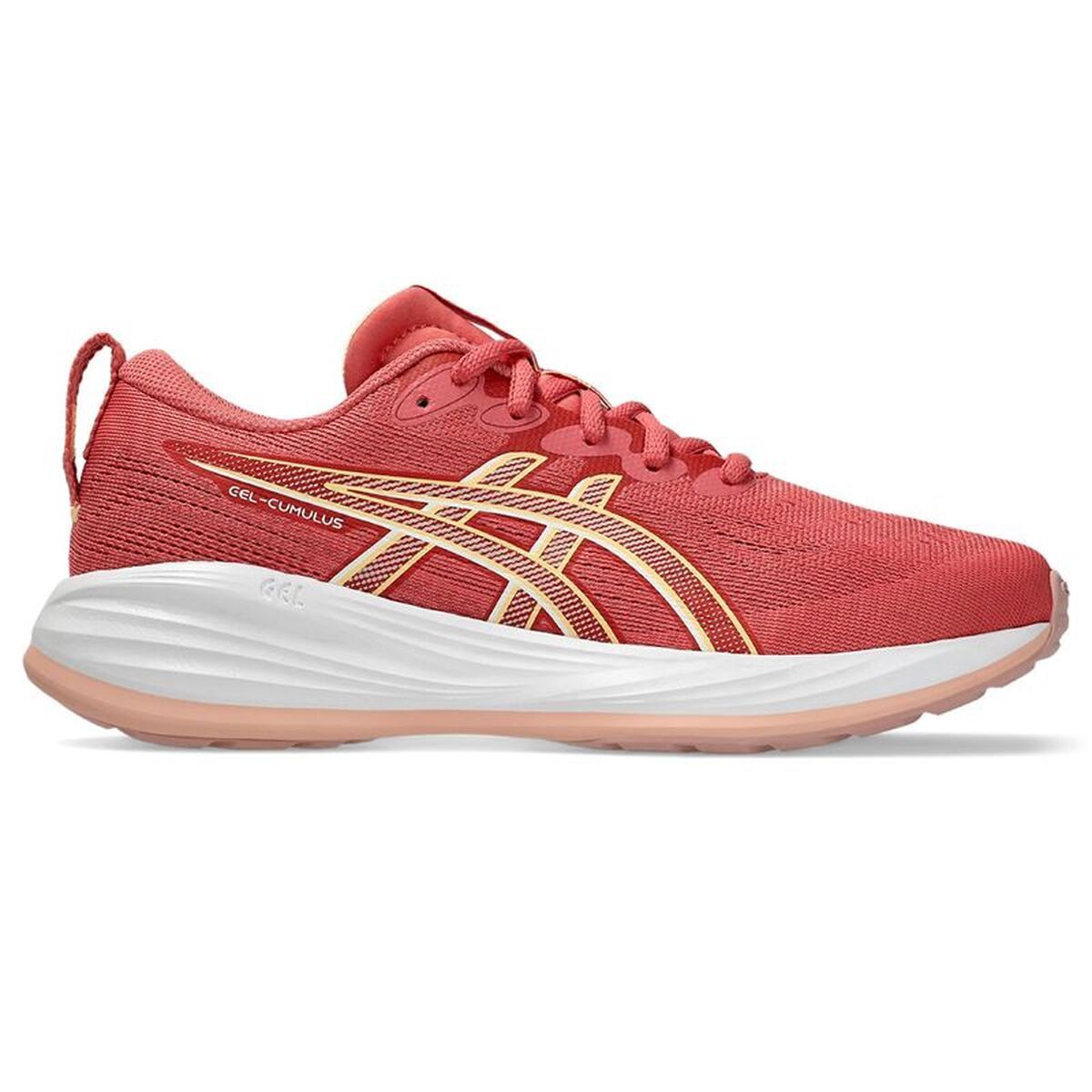 KALINDRA | BB. Sports Shoes for Kids Asics Gel-Cumulus 27 Gs Salmon Crimson Red