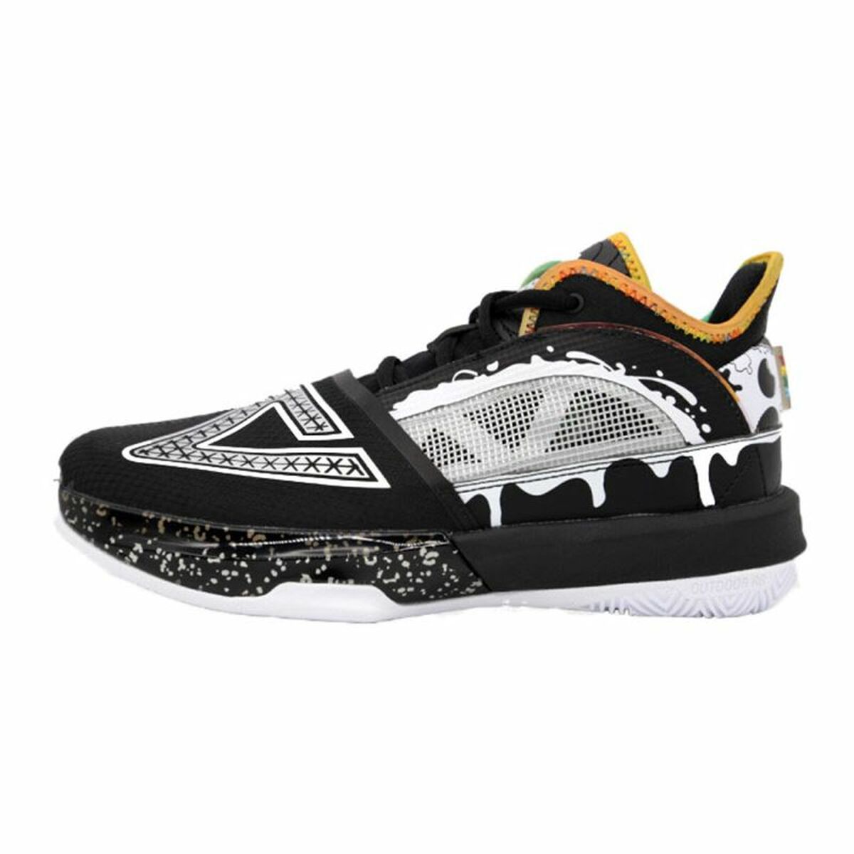 KALINDRA | BB. Basketball Shoes for Children Peak Big Triangle Kid Black