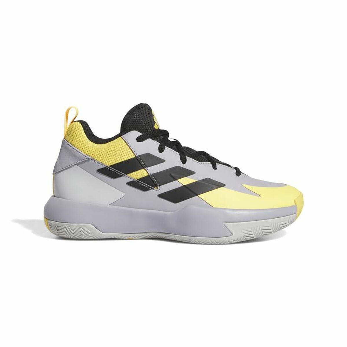KALINDRA | BB. Basketball Shoes for Children Adidas Cross Em Up Select Mid Yellow Grey