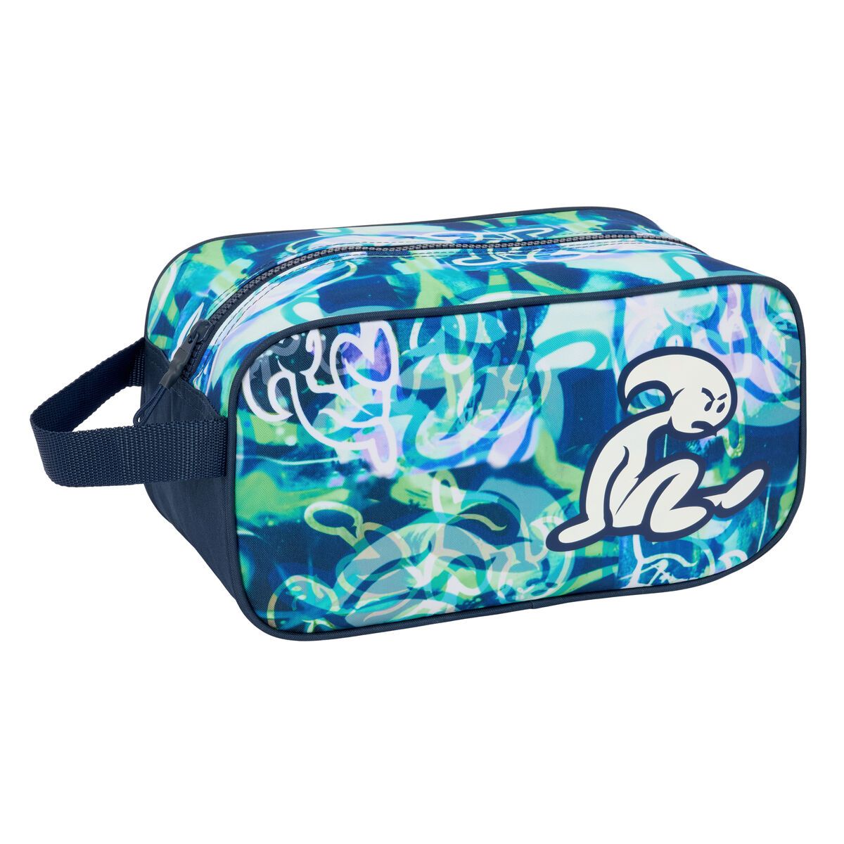 KALINDRA | BB. Travel Slipper Holder El Niño Kook Navy Blue 29 x 15 x 14 cm