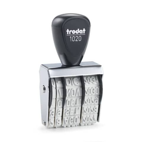 Datario in gomma TRODAT CLASSIC 1020 in gomma - carattere 5 mm 54239