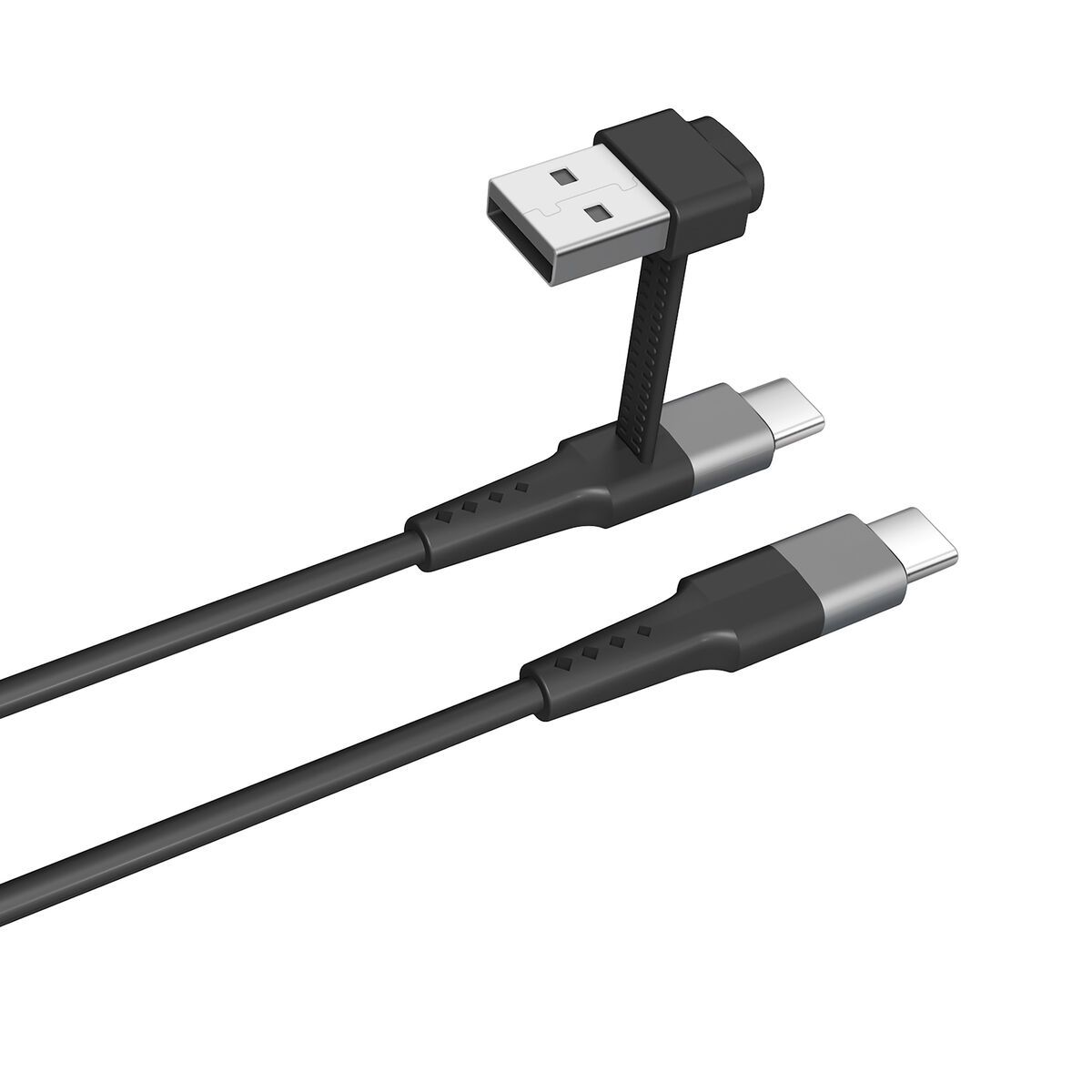 KALINDRA | BB. USB A to USB-C Cable Muvit for Change Black