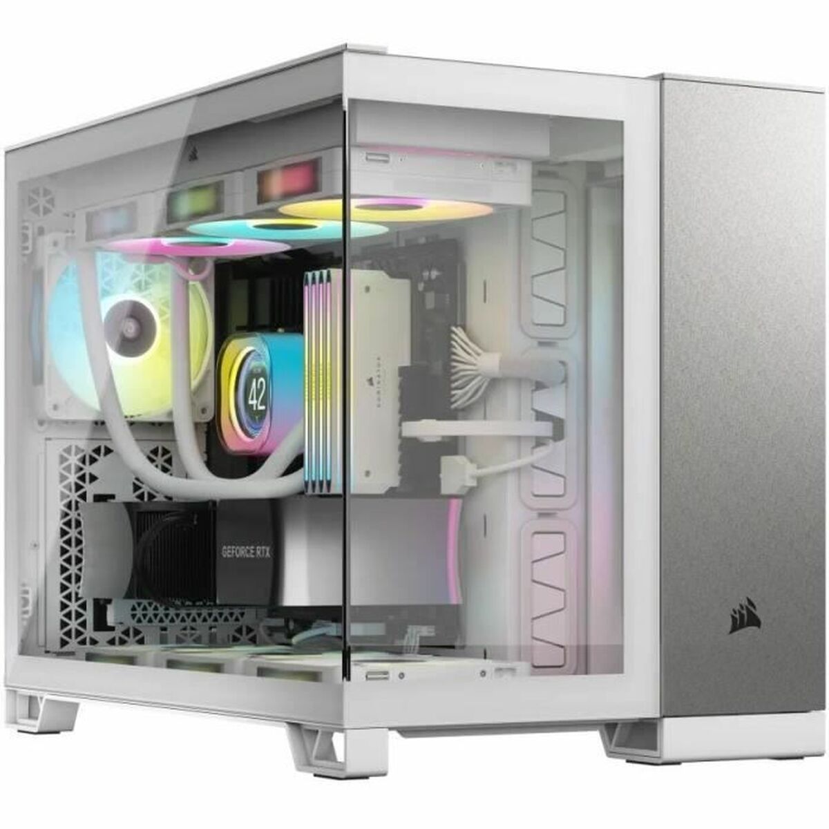 KALINDRA | BB. ATX Semi-tower Box Corsair White