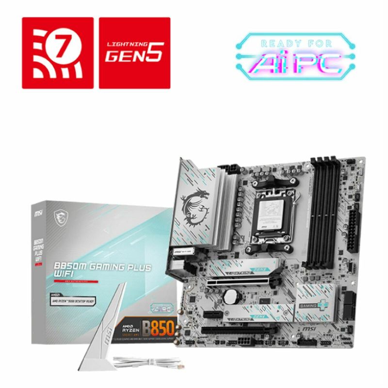 KALINDRA | BB. Motherboard MSI B850M GAMING PLUS WIFI6E AMD AM5 AMD