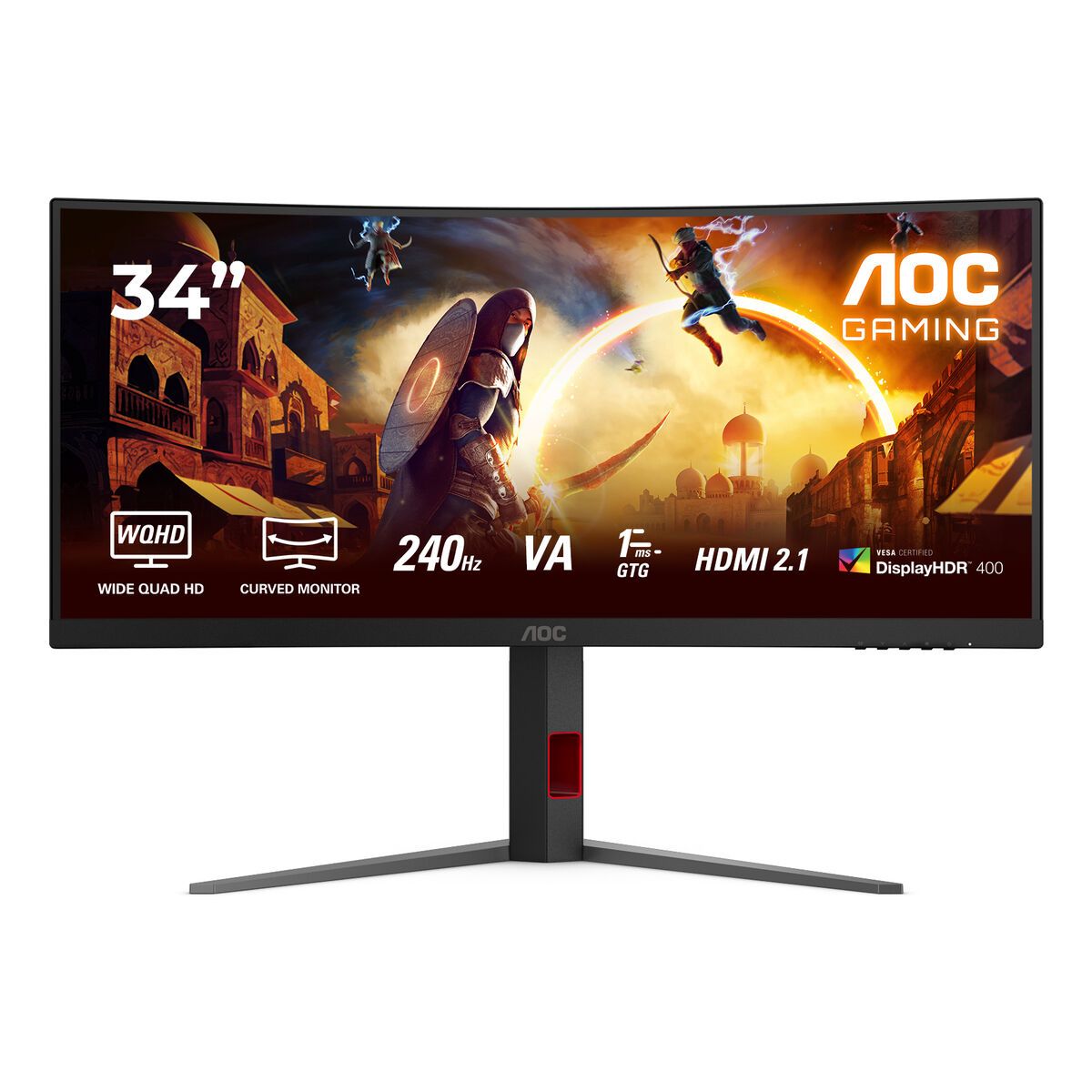 KALINDRA | BB. Monitor AOC CU34G4Z 34" Wide Quad HD