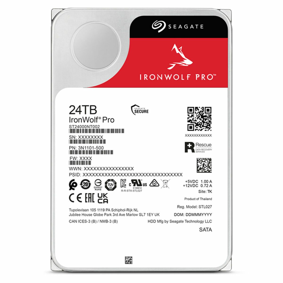 KALINDRA | BB. Hard Drive Seagate ST24000NT002 3,5"