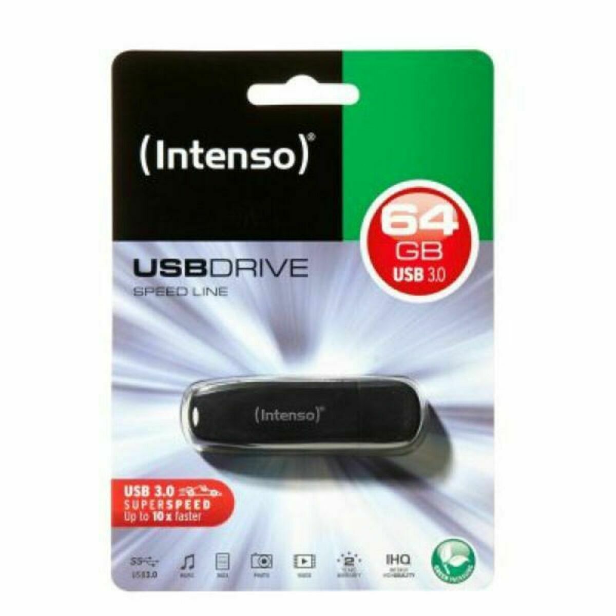 KALINDRA | BB. USB stick INTENSO USB 3.0 64 GB Black 64 GB