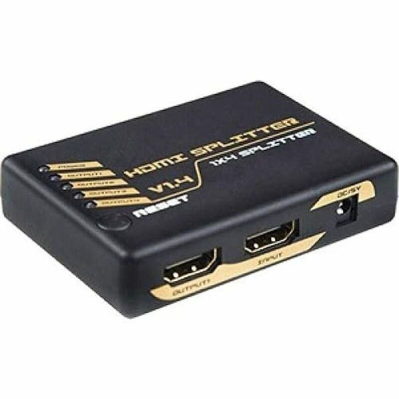 KALINDRA | BB. Splitter DCU 1x4 HDMI Black