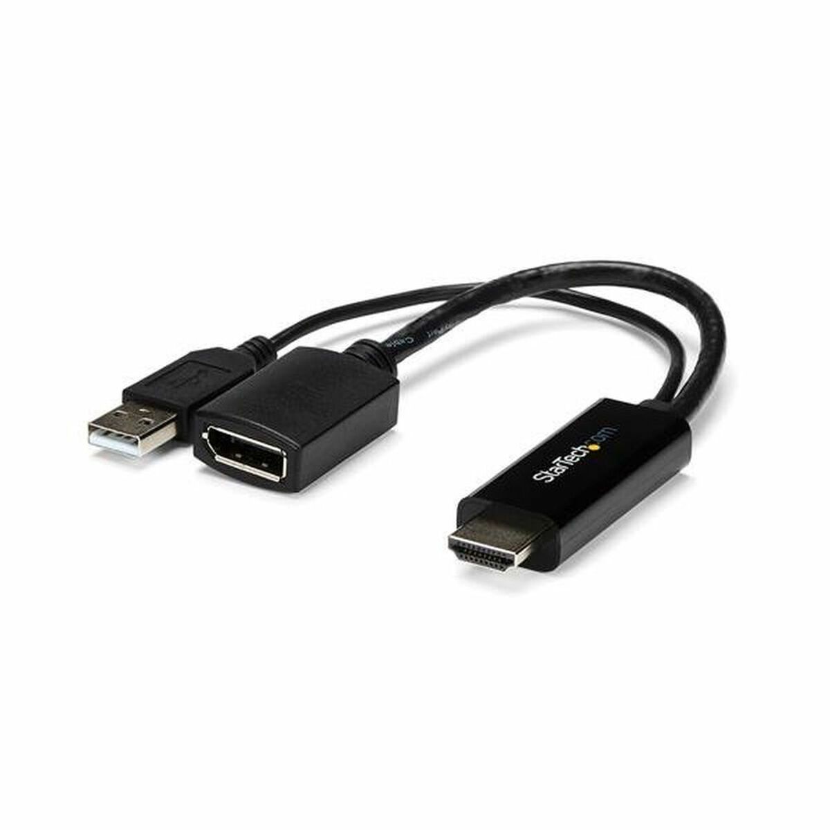 KALINDRA | BB. DisplayPort to HDMI Adapter Startech HD2DP                Black 4K