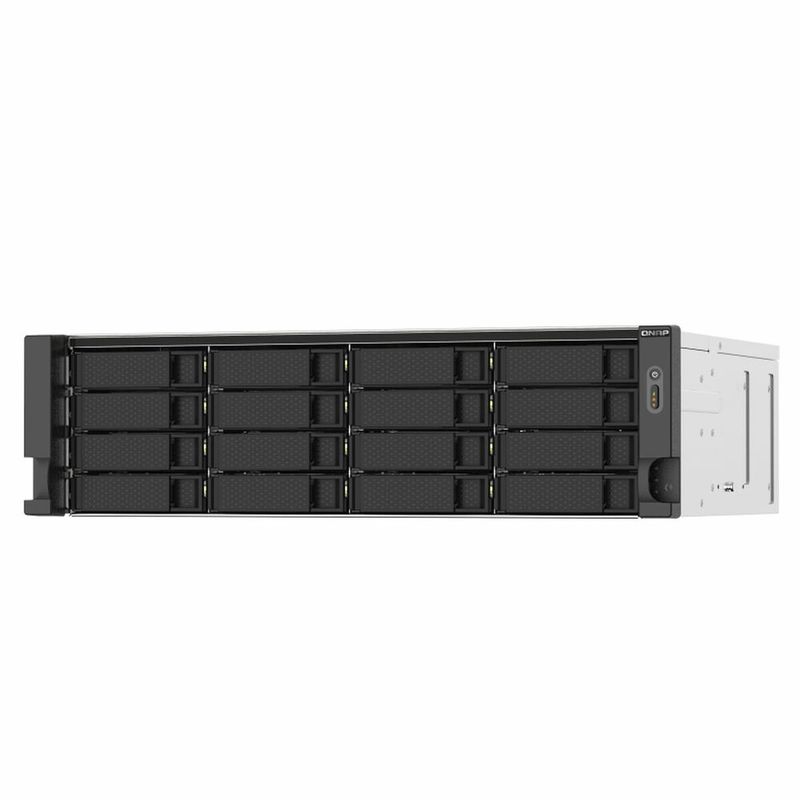 KALINDRA | BB. NAS Network Storage Qnap TS-1673AU-RP-16G Black Grey Black/Grey AMD Ryzen V1500B