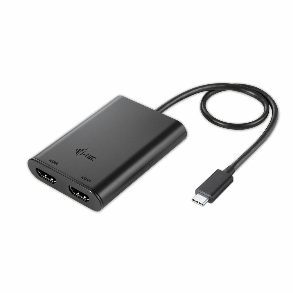 KALINDRA | BB. DisplayPort to HDMI Adapter i-Tec C31DUAL4KHDMI        Black 4K Ultra HD