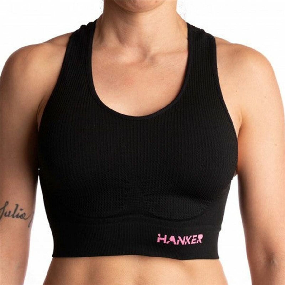 KALINDRA | BB. Women’s Sports Top Hanker Cane  Black Running
