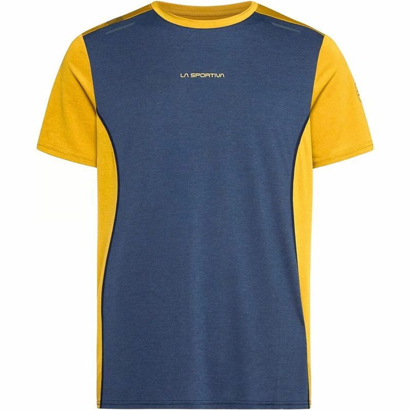 KALINDRA | BB. Men’s Short Sleeve T-Shirt La Sportiva Tracer Blue