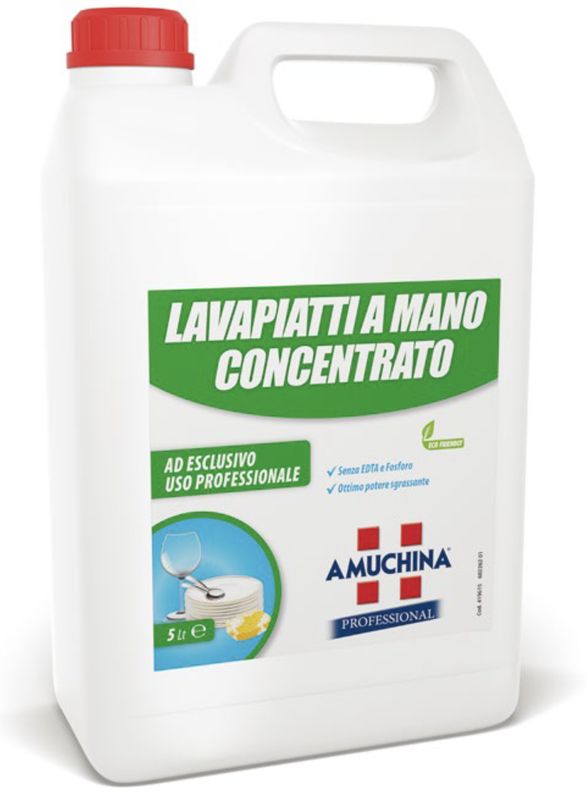 BLUE FARM | Amuchina. Detergente lavavajillas a mano concentrado - 5 lt