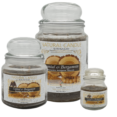 KALINDRA | Bonturi. Romantic Line: Jar Candles. Sandalwood and bergamot