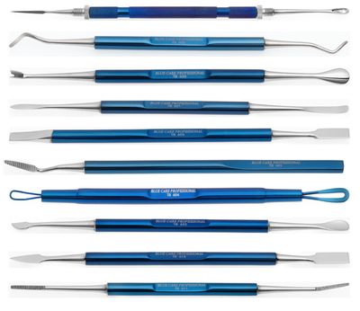 BLUE FARM | Lombard. Professional instruments in st. steel titanium BLUE FARM | Lombard. Professional instruments in st. steel titanium