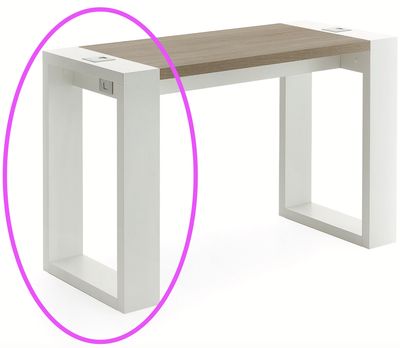 BLUE FARM | Vismara Living table leg LOW