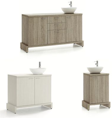 BLUE FARM | Vismara. Et-no. Furniture with or without sink. 2 finishes available