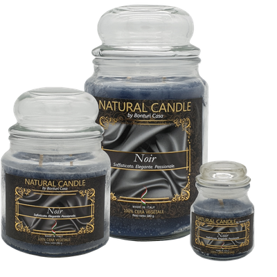 KALINDRA | Bonturi. Passion Line: Jar Candles. Noir