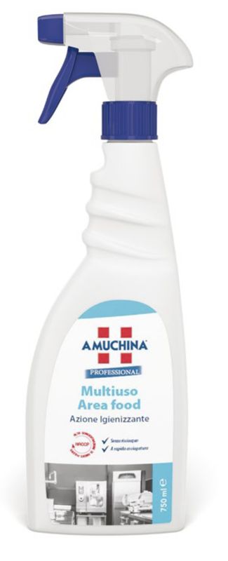 BLUE FARM | Amuchina. Limpiador en spray multiusos para zonas alimentarias - 750 ml