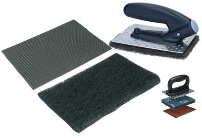 BLUE FARM | Vileda. Kit for grill and accessories: support, pad and net