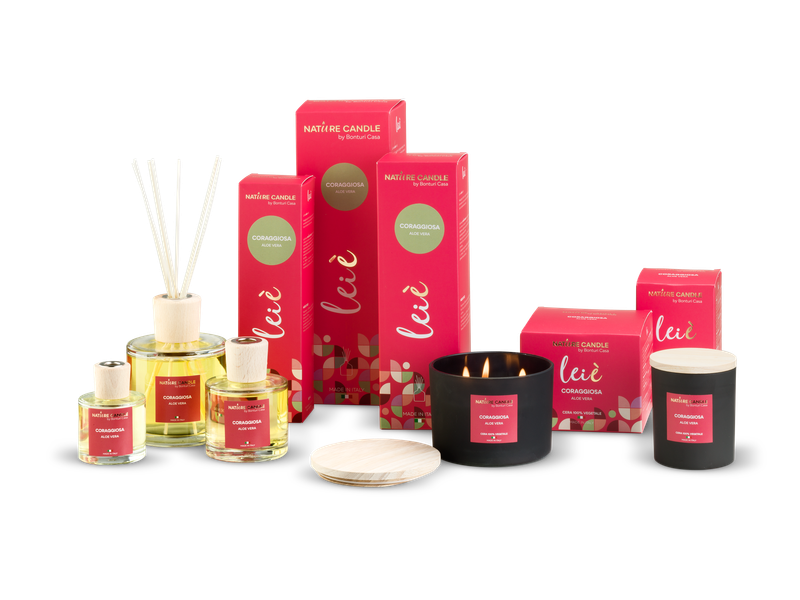 KALINDRA | B Casa. Candles, 100% vegetable. She is Brave Line: Aloe Vera