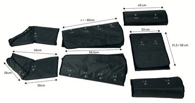 BLUE FARM | Weelko. Set de repuestos para masaje Hightech Air Sauna 2 en 1. BLUE FARM | Weelko. Set de repuestos para masaje Hightech Air Sauna 2 en 1.