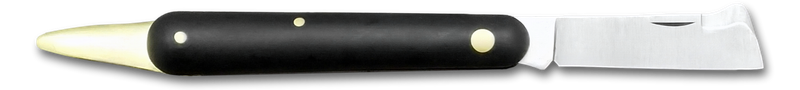 BLUE FARM | DBA. Professionelles Pfropfmesser 202 SU.SI Super Simply für Linkshänder in Stahl und Carbon mit festem Spatel