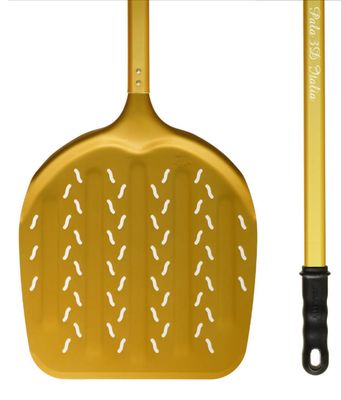 BLUE FARM | Lilly. Gelochte Schaufel  ITALIA 3D GOLD Aluminiumlegierung - h 170 cm