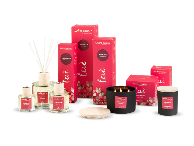 KALINDRA | Bonturi. Parfums d'ambiance ligne "Lei è" (elle est) : Charismatique.