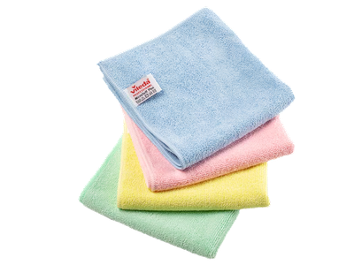 BLUE FARM | Vileda Professional. Panno MicroTuff Plus extra resistant 38 x 38 cm. kit 5 pieces