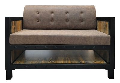 BLUE FARM | Treg. Reception sofa for barbers and hairdressers