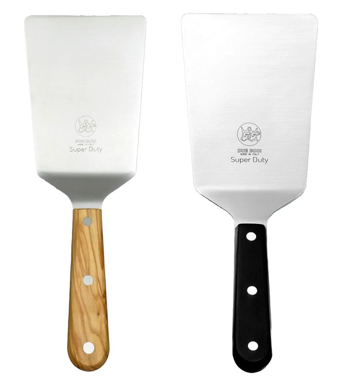 BLUE FARM | Due Buoi knives. 806SD. Thick stainless steel spatula. 2 models available