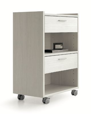 BLUE FARM | Vismara. Nine 3. Trolley mit offenen Fächern und 2 Schubladen