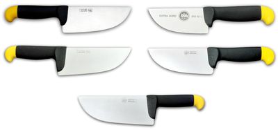 KALINDRA | Due Buoi knives. 813 L. Wide knife for working meat and fish
