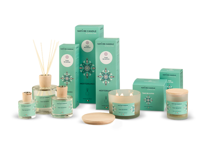 KALINDRA | B Casa. Raumdüfte Spray. Mediterrane Linie: Wildthymian. 100 ml / 3,38 fl oz