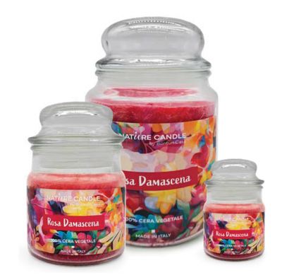 KALINDRA | Bonturi. Petali Line: Jar Candles. Damask Rose