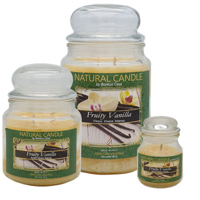 KALINDRA | Bonturi. Tutti Frutti Line: Jar Candles. Fruity Vanilla