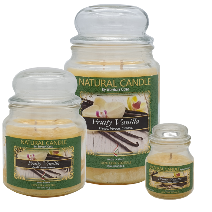 KALINDRA | Bonturi. Tutti Frutti Line: Jar Candles. Fruity Vanilla