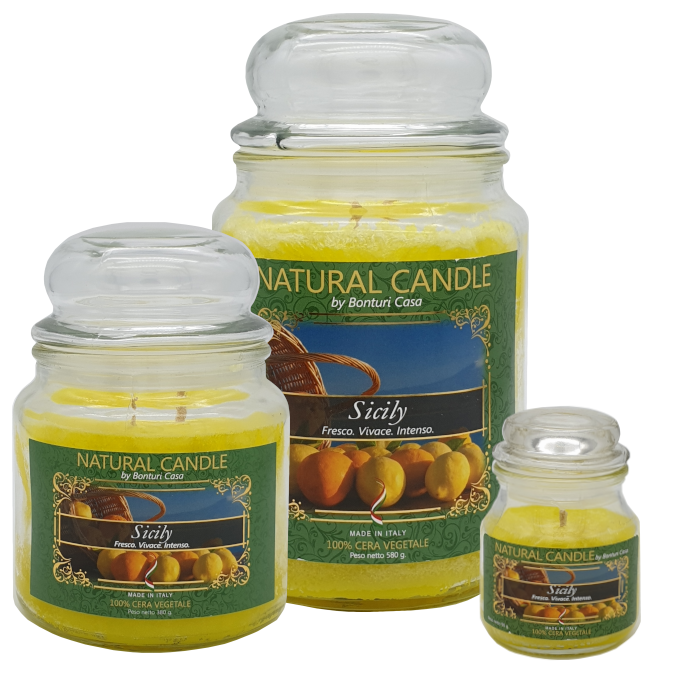 KALINDRA | Bonturi. Tutti Frutti Line: Jar Candles. Sicily
