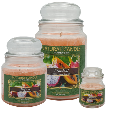 KALINDRA | Bonturi. Tutti Frutti Line: Jar Candles. Tropical fruits