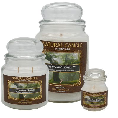 KALINDRA | Bonturi. Gourmet Line: Jar Candles. White Musk